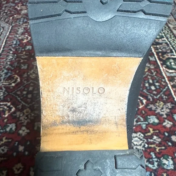 Nisolo Ana Go-To Chelsea Boot Black Size 7 - Picture 9 of 9